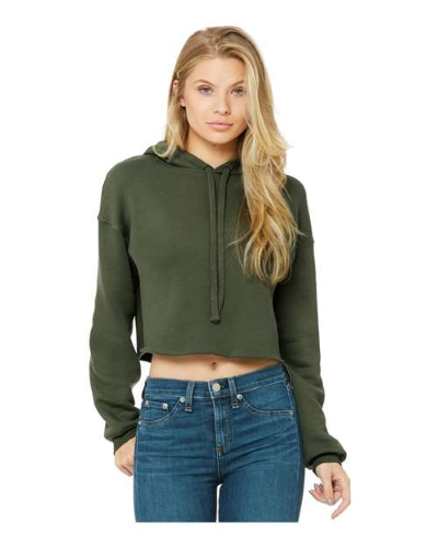 cropped fleece sweater